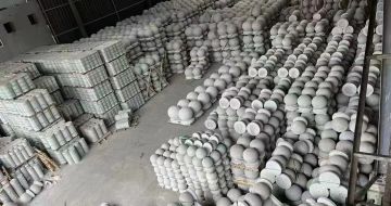 达州 芝麻白挡车柱