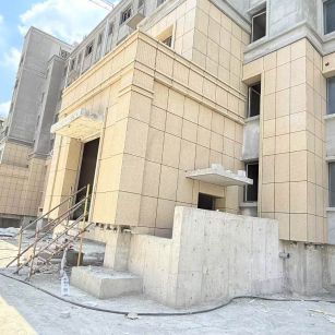 达州 黄金麻干挂，工地实拍
