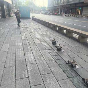 达州仿古石铺装效果