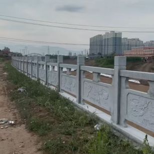 达州 石材河道栏杆