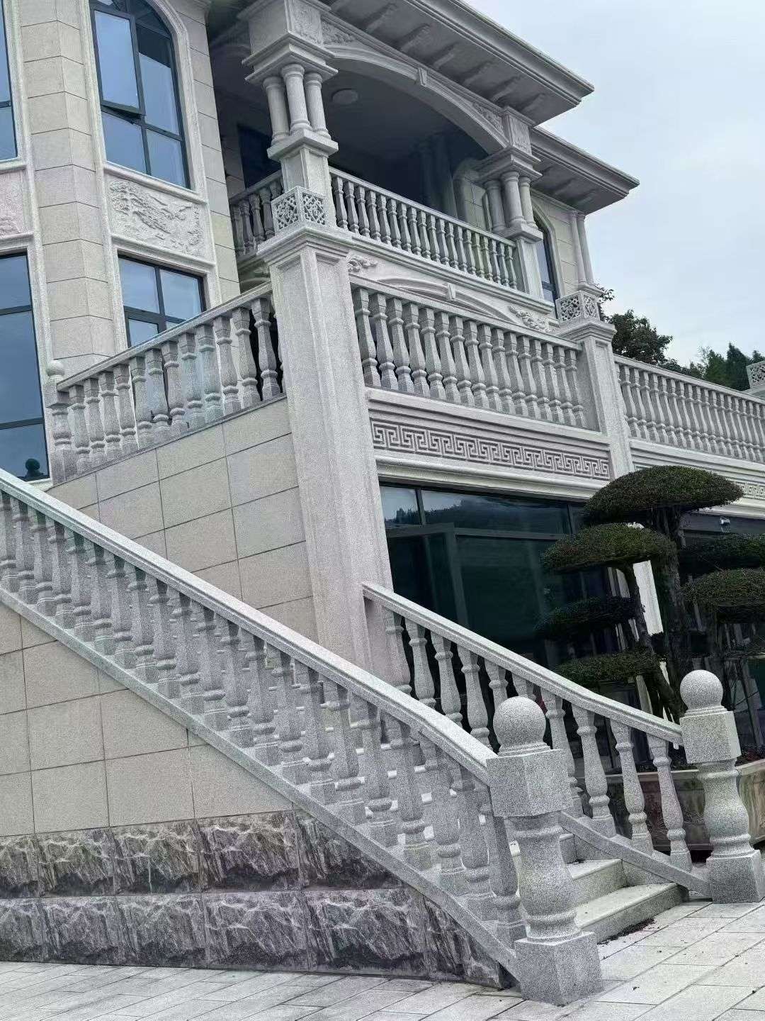达州 芝麻白别墅，栏杆