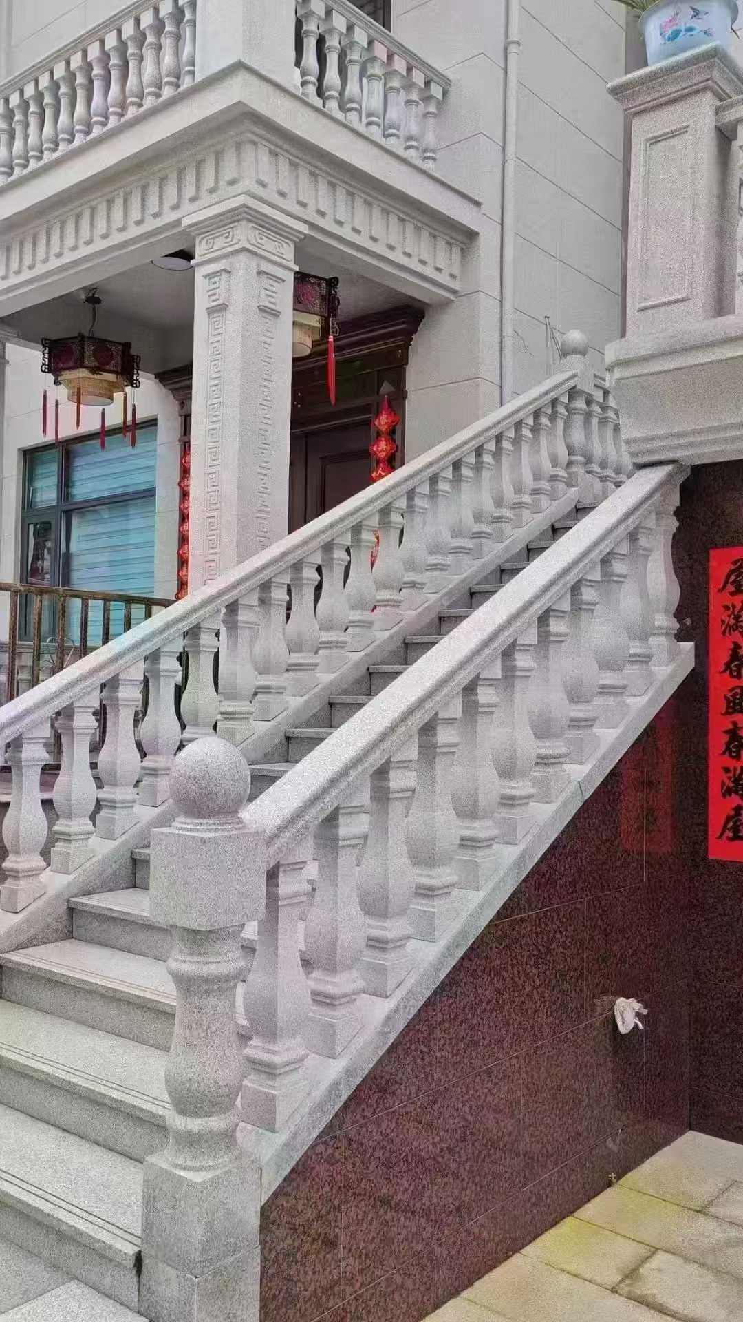 达州 天然石材 阳台庭院护栏、栏杆