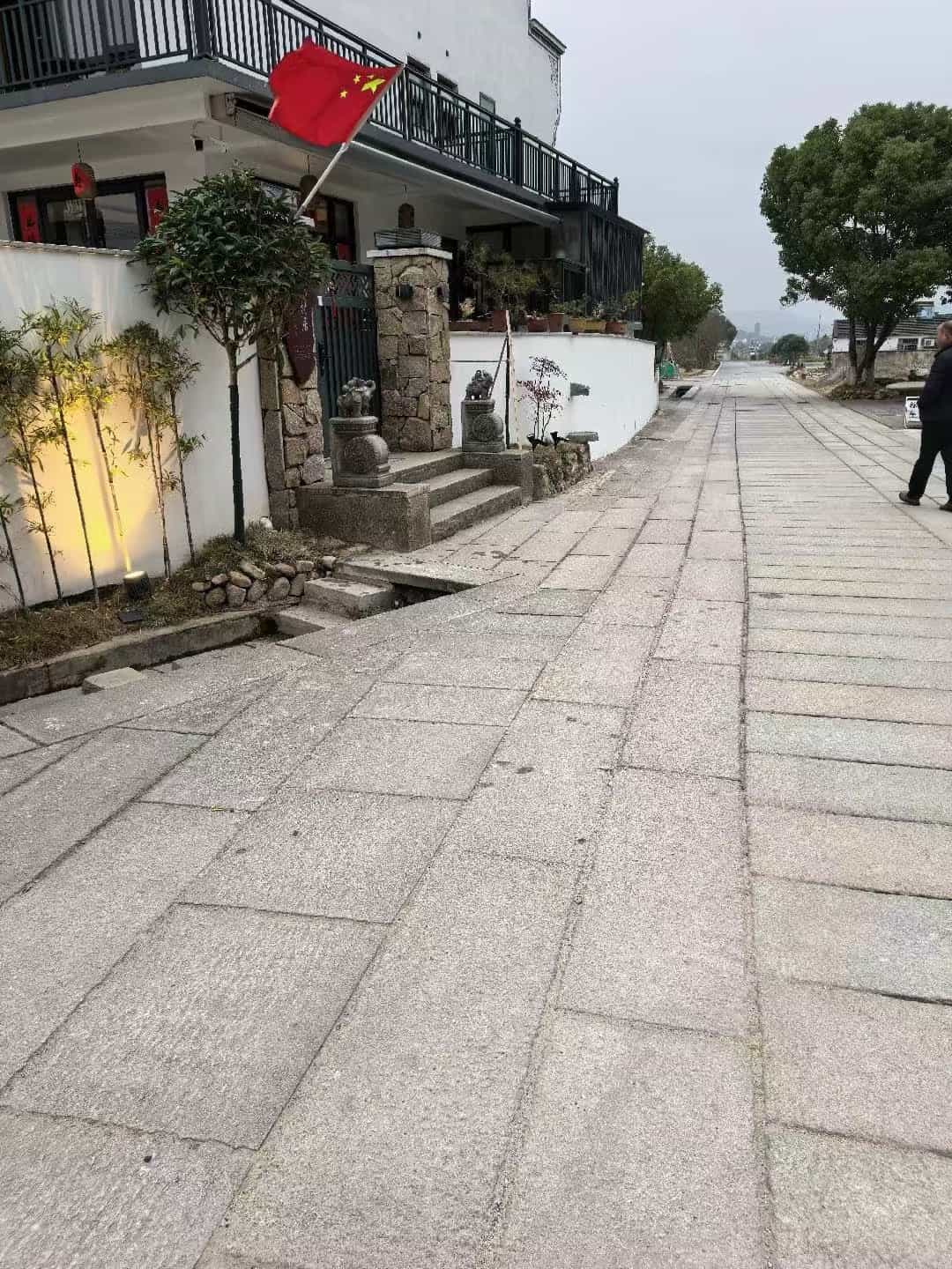 达州仿古石铺装效果