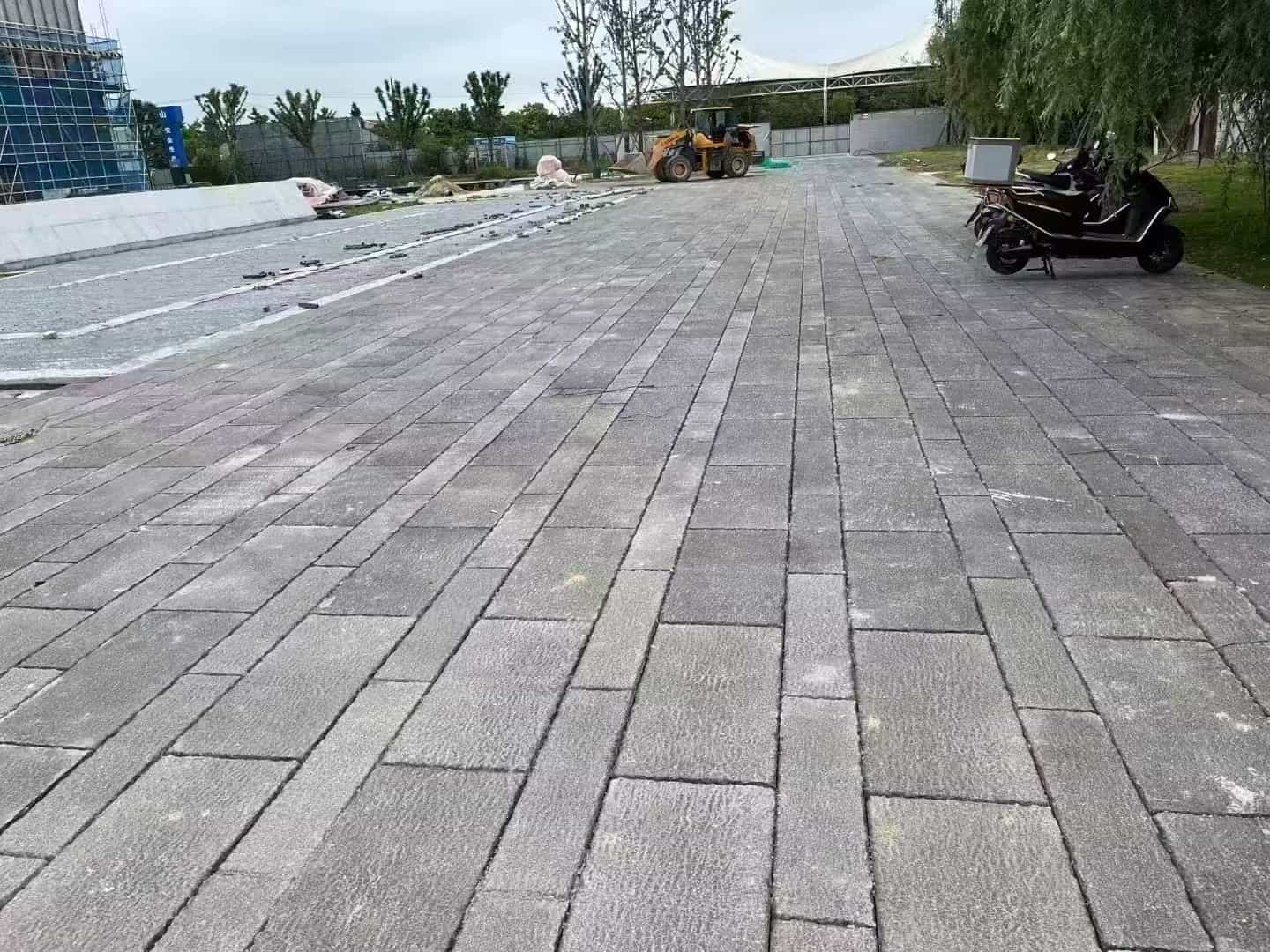 达州仿古石铺装效果
