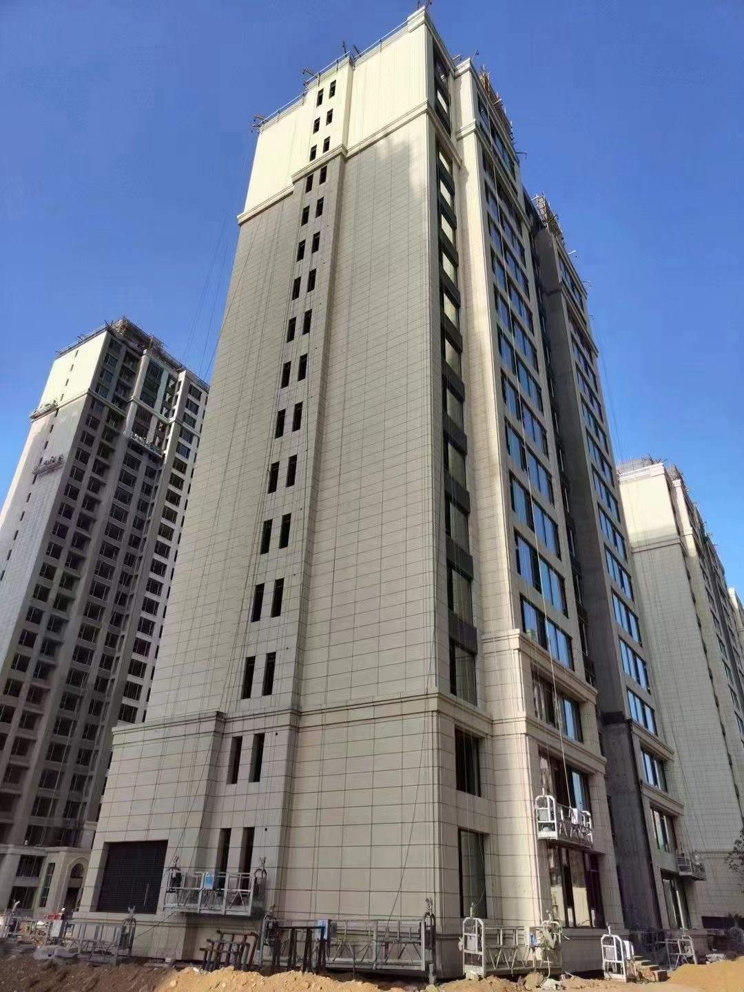 达州黄金麻高端小区，外墙干挂