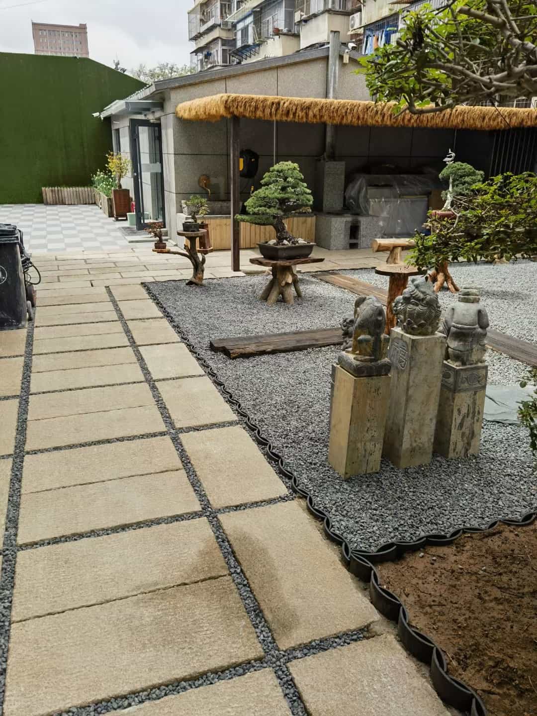 达州仿古石铺装效果