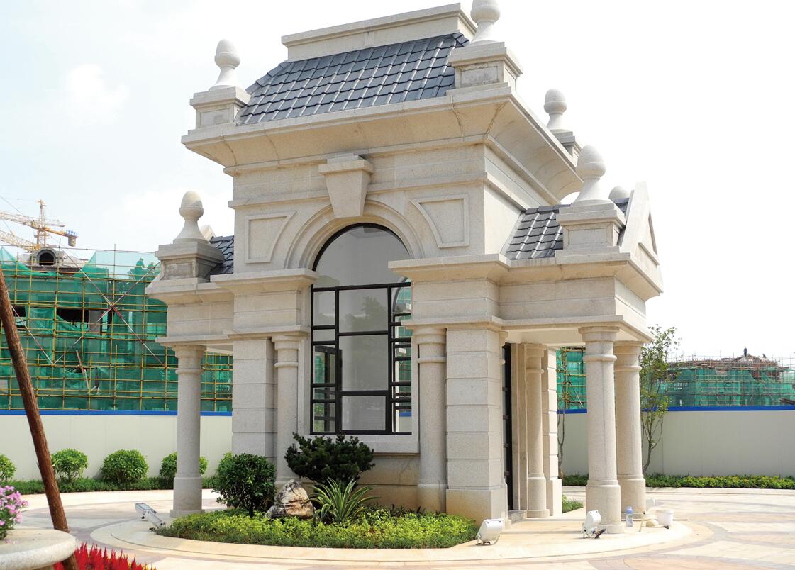 达州花岗岩在建筑外墙的应用